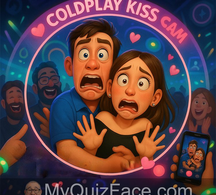 Coldplay Kiss Cammers